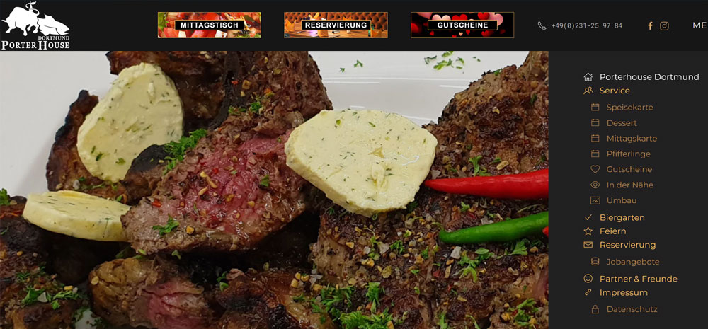 Restaurant Porterhouse aus Dortmund